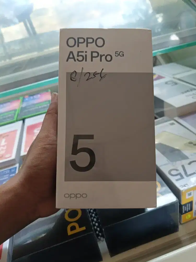 new oppo a5i pro 5G 8/256 garansi resmi