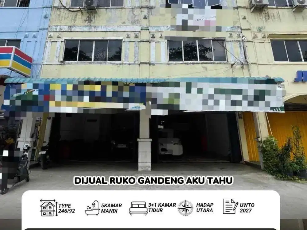 Dijual Ruko Gandeng Aku Tahu Center sungai panas batam
