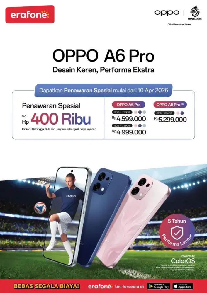 Promo spesial Oppo A6 Pro series