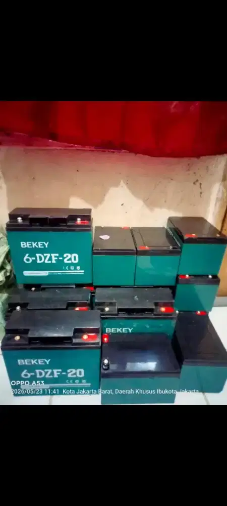 Ready aki sepeda listrik merk bikey