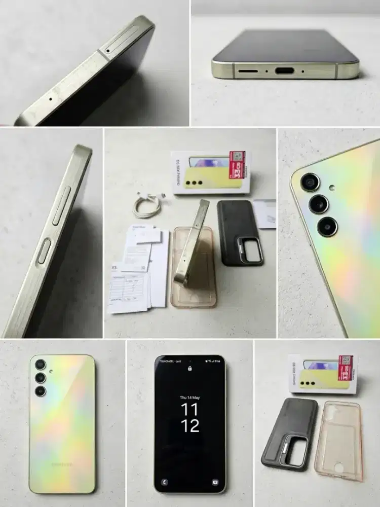 Samsung Galaxy A55 5G 12/256 Warna Langka Lemon