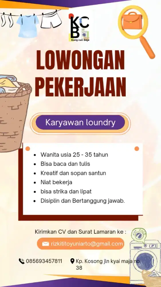 Karyawan laundry
