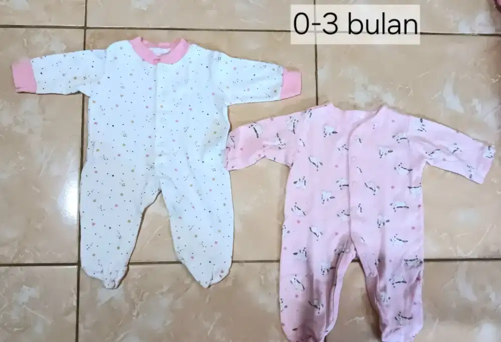 Preloved baju bayi usia 0-1 tahun