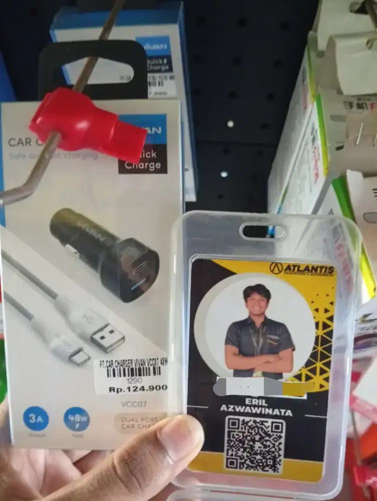 PT.CAR CHARGER VIVAN VCC07_48W l ATLANTIS DAHSYAT