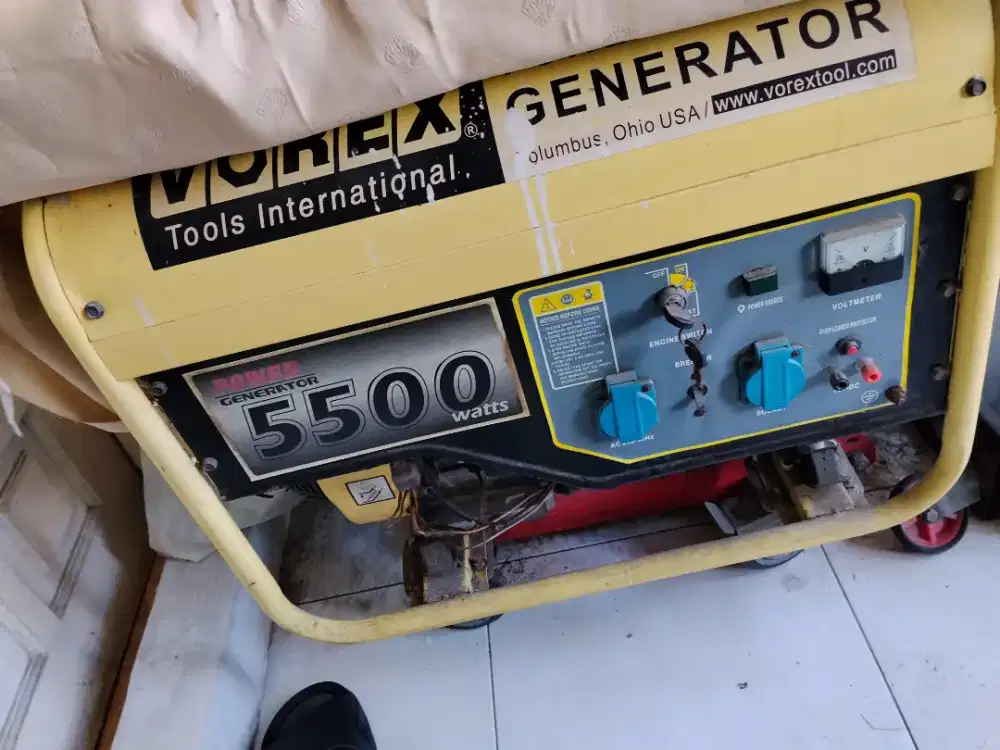 Genset 5500kv merk Forex