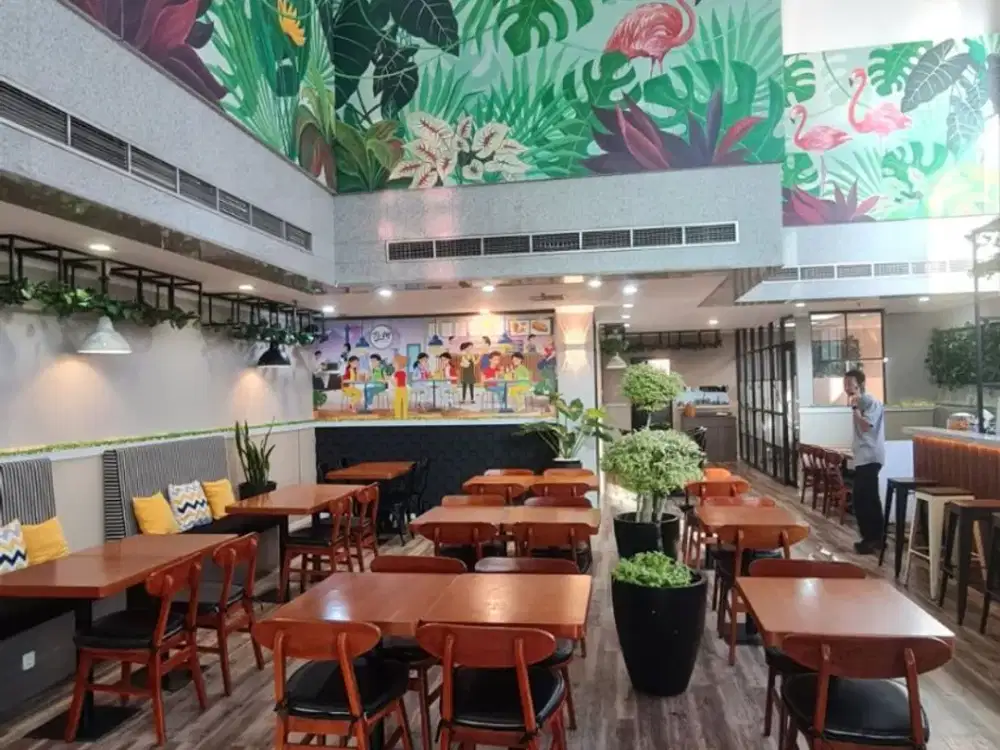 Sewa Ruang Usaha 217 m2 Utk Resto, Showroom, Travel Agent dll di Wisma Kodel
