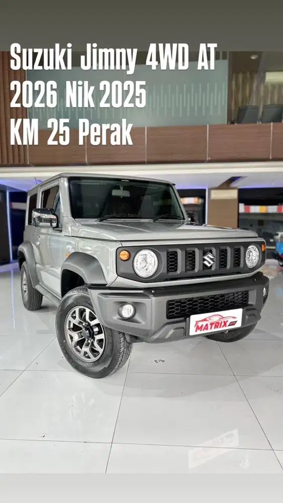 Suzuki Jimny 4Wd At 2026 Nik25 Grey on black Siap Pakai