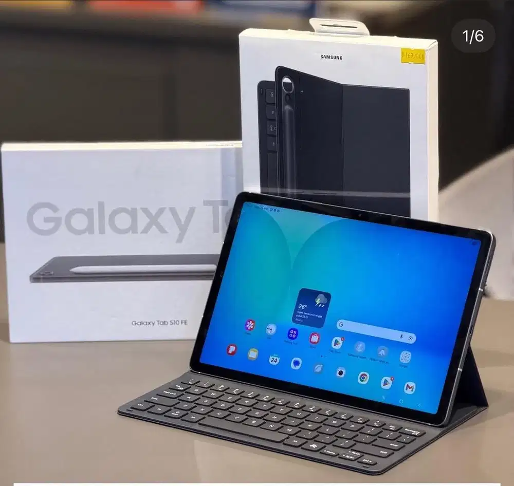 Samsung Tab S10 Fe 8/128Gb Wifi with keyboard