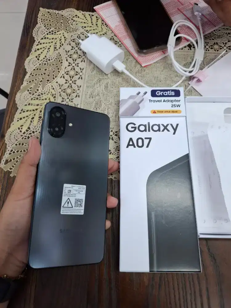 SAMSUNG A07 6/128 PROMOO CASHBACK KREDIT TANPA.DP