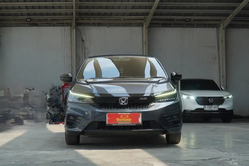 Honda City RS Sensing HB CVT tahun 2022 Abu abu grey Matic AT Hatchbac