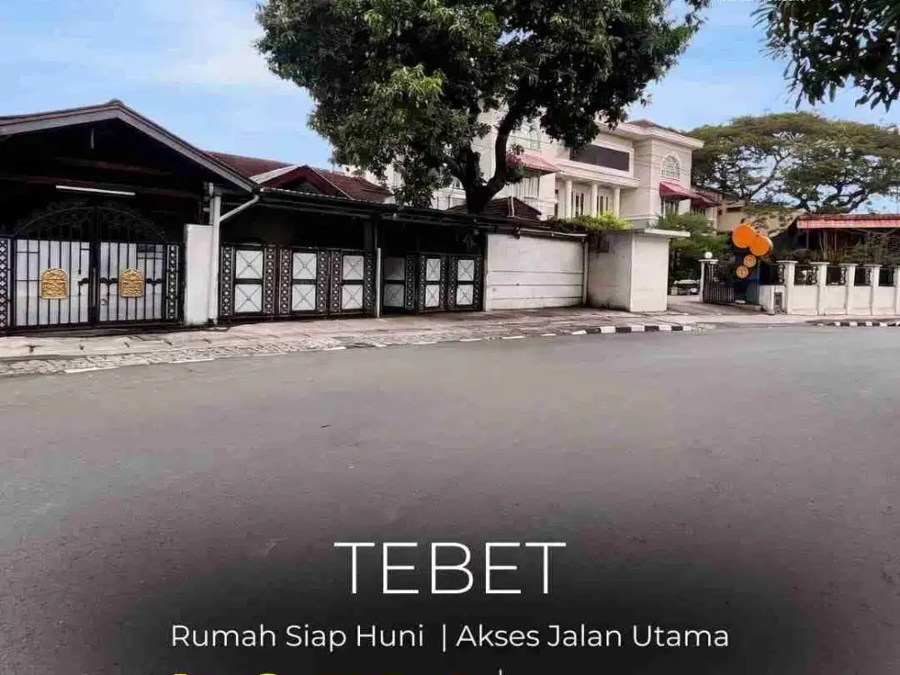 Punya aset di Jalan Raya Utama Tebet? Strategisnya nggak main-main!