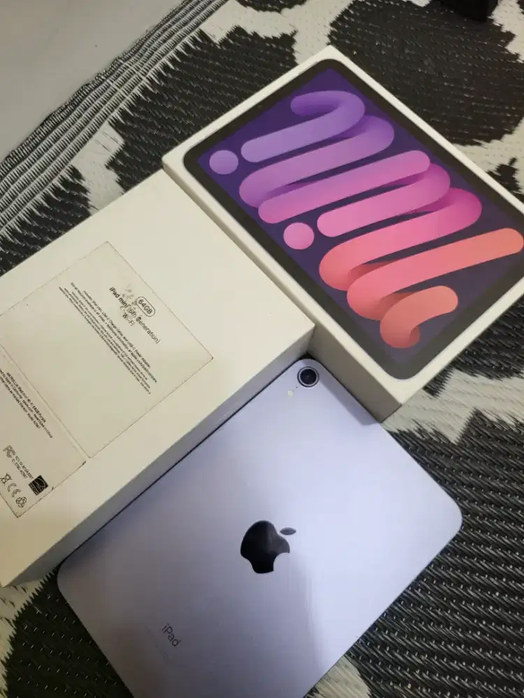 iPad Mini 6 64Gb Wifi Only Purple Fullset Original