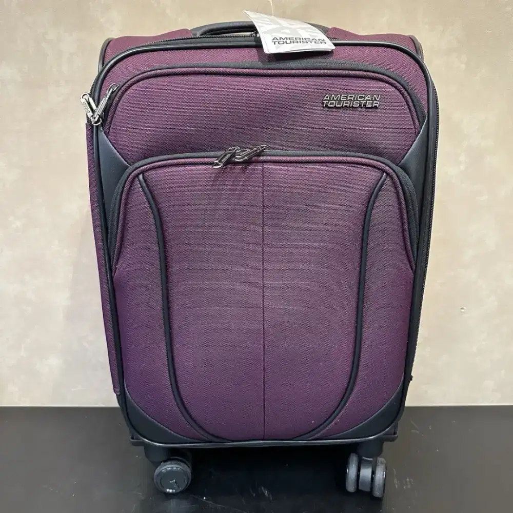 KOPER American Tourister 4 Kix 20  Spinner Luggage Purple Orchid