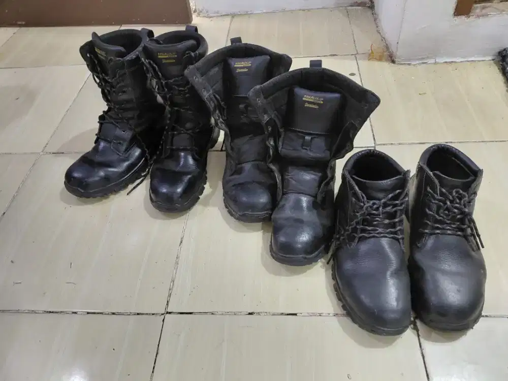 Sepatu Satpam PDH PDL preloved take all