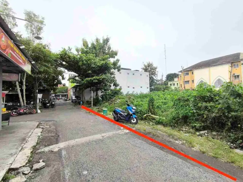 Tanah Pekarangan Luas 1000m² Kawasan Kampus UMS Strategis