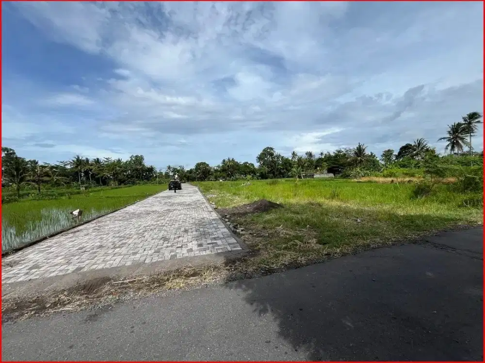 Belakang Kampus UII, Tanah murah View Merapi, cocok Peruntukan Kos