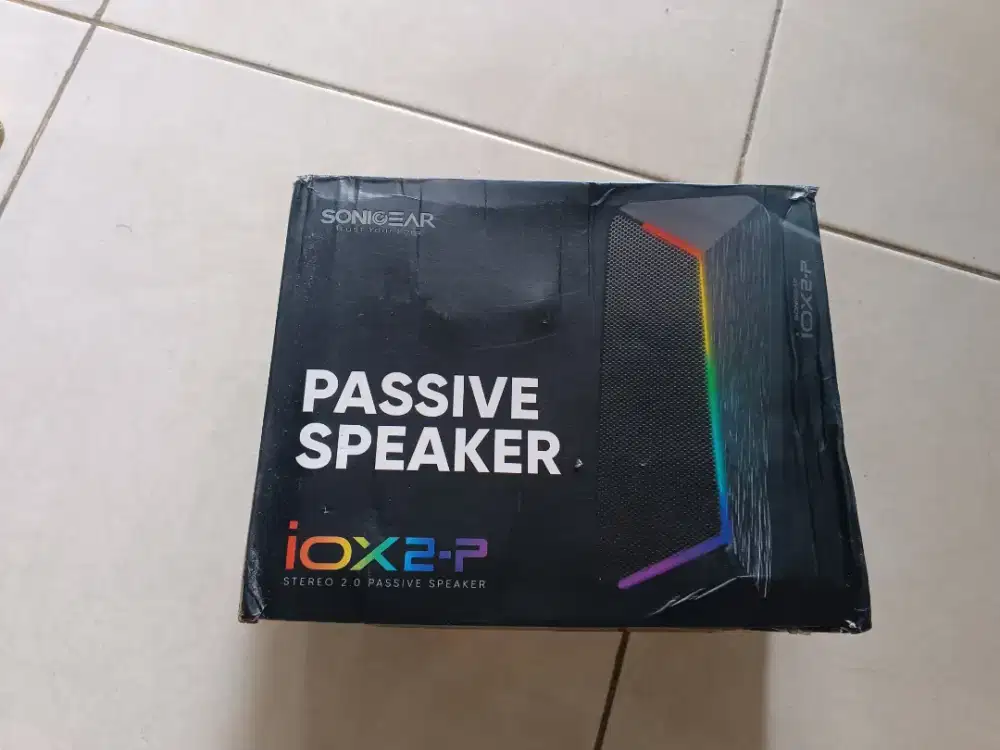 Speaker sonic gear iox2 RGB