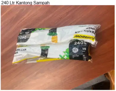 240 Ltr Kantong Sampah