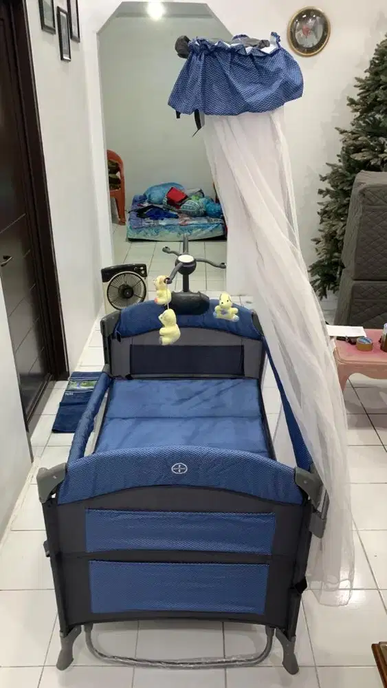 Baby Box Tempat Tidur Bayi Pliko Next to me B-828 LR