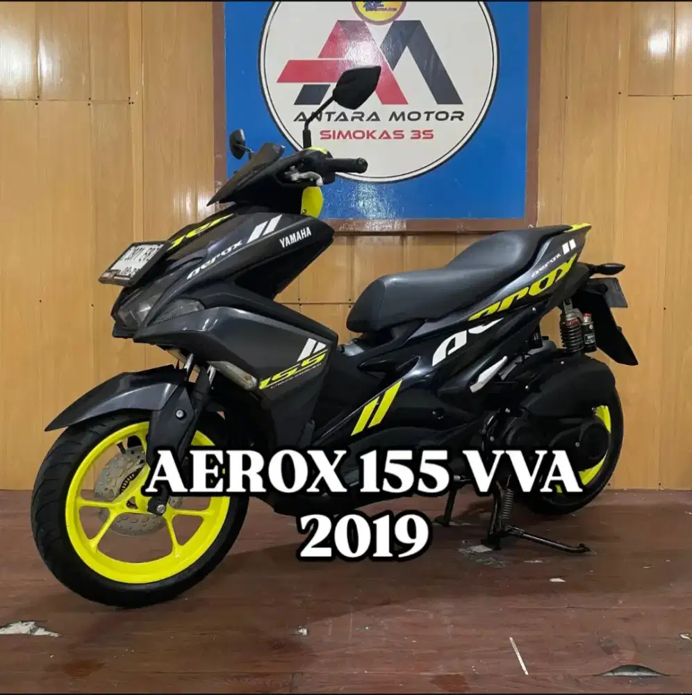 [FORE SALE] YAMAHA AEROX 155 2019 MURAH MERIAH KONDISI ISTIMEWA GAS
