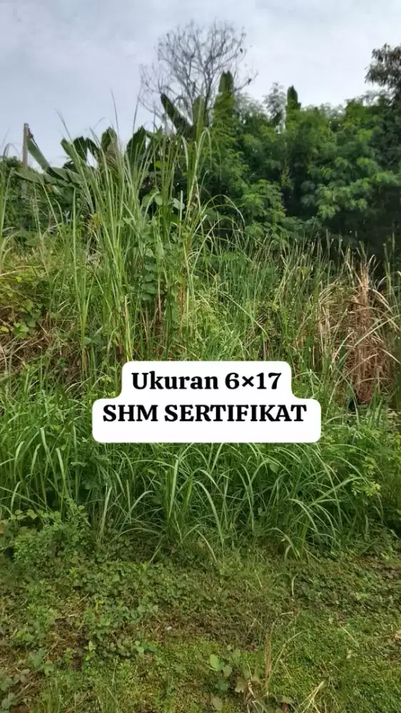 Tanah dijual SHM SERTIFIKAT milik