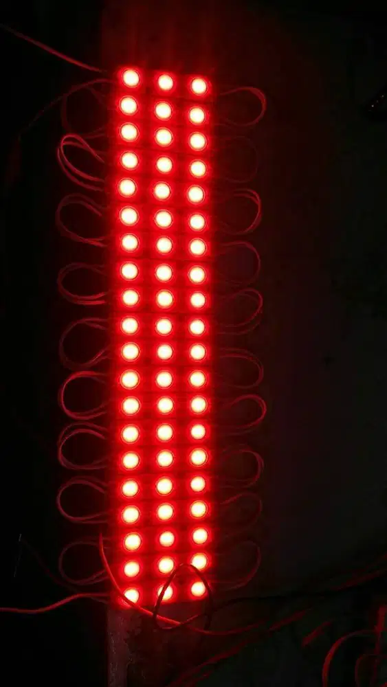 Lampu LED Modul 3 Mata 3 Watt - Tahan Air, Hemat Energi, Tersedia 12 V