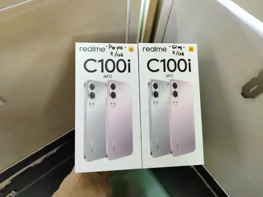 PROMO REALME C100i 4/128, C100x 6/128, C100 6/128 NEW GARANSI RESMI