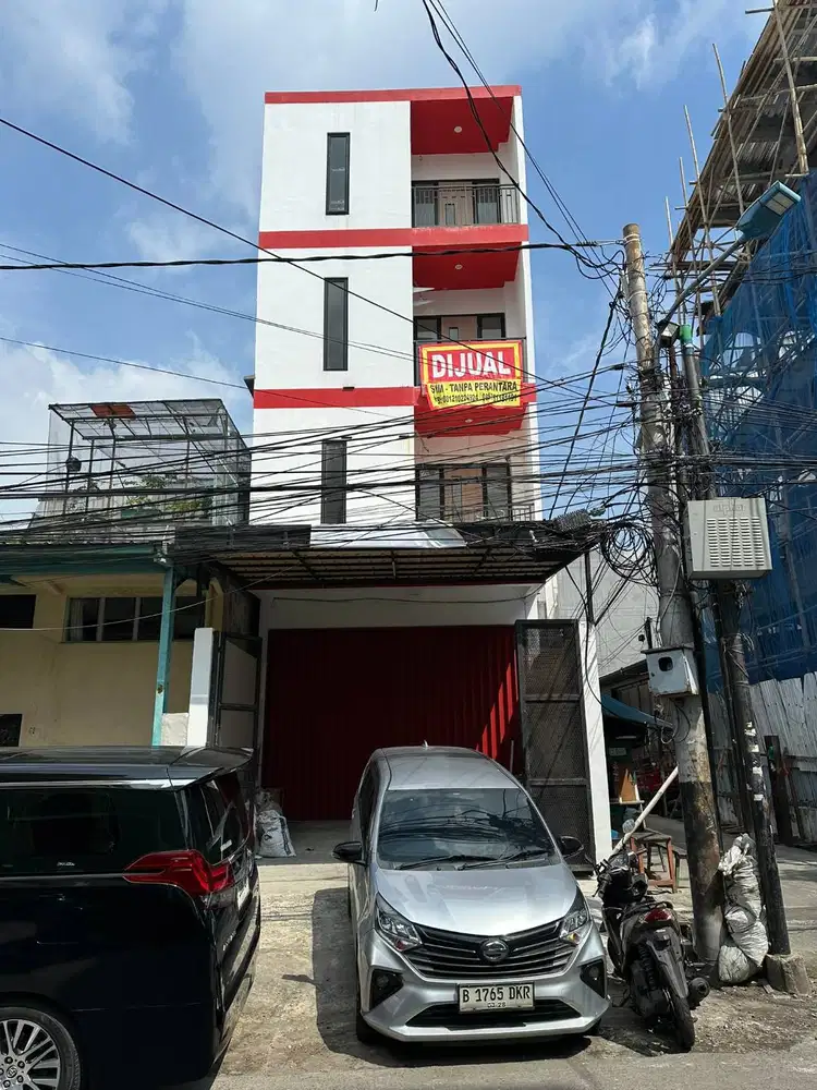 Dijual Ruko Strategis 4 Lantai di Jakarta Barat