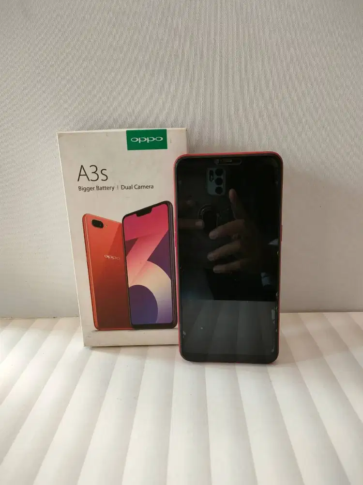 SECOND - oppo A3S - BEKAS ( RUSAK )