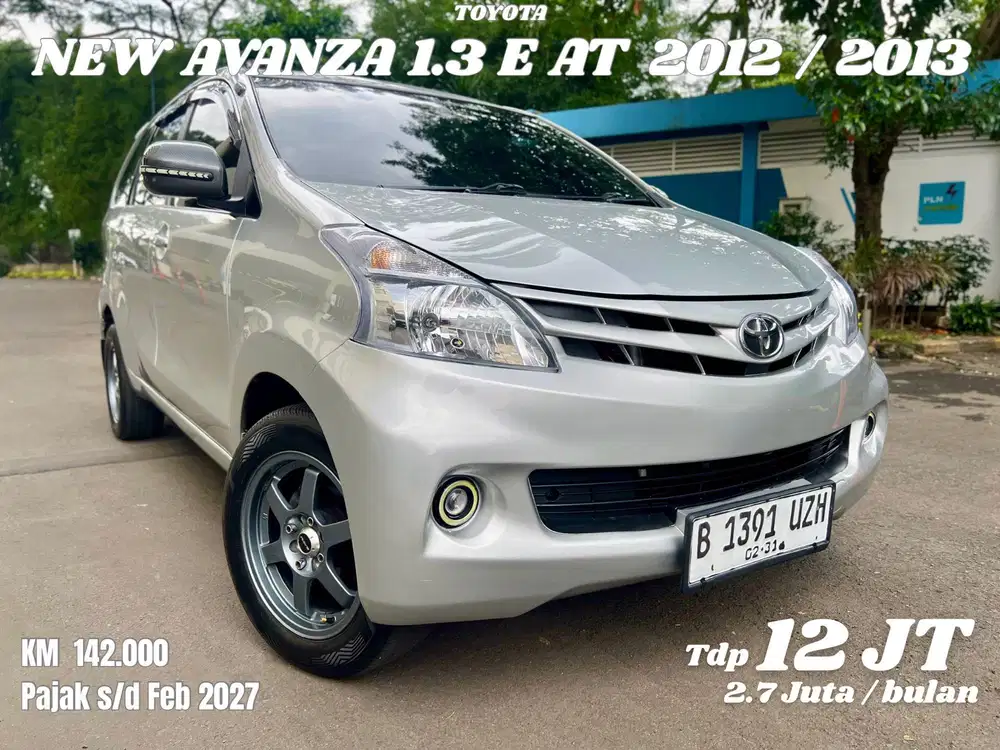 Avanza E at 2012 Tdp12JT Toyota G ertiga serena terios sirion matic