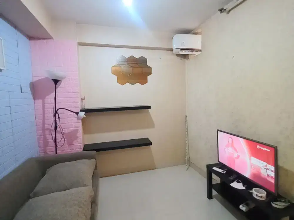 Sewa Apartemen gading nias Bougenville 1bedroom lt 15 fully furnished