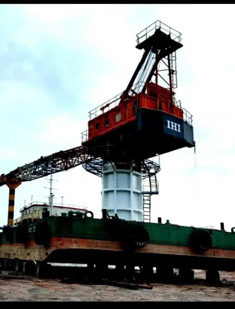 Jual Crane Barge