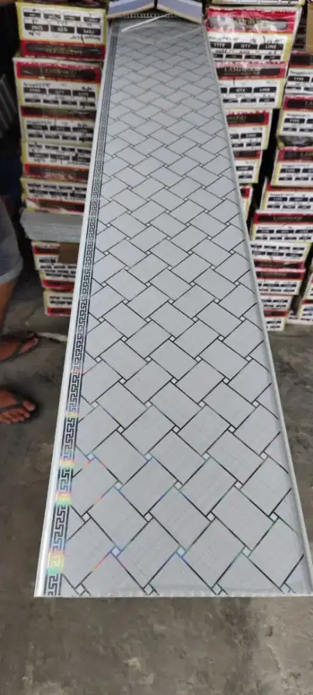 Jual dan pasang plavon pvc WPC kanopi dll