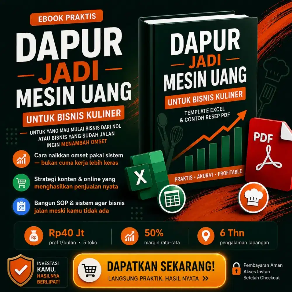 Untuk yang Mau Buka Usaha Makanan Tapi Bingung Mulai Dari Mana!
