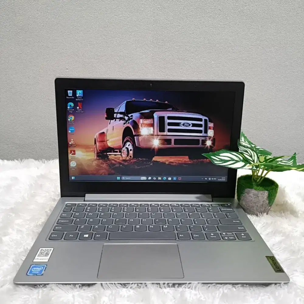 LAPTOP LENOVO IDEAPAD SLIM 1 INTEL N4020 RAM4GB SSD256GB 12INCH