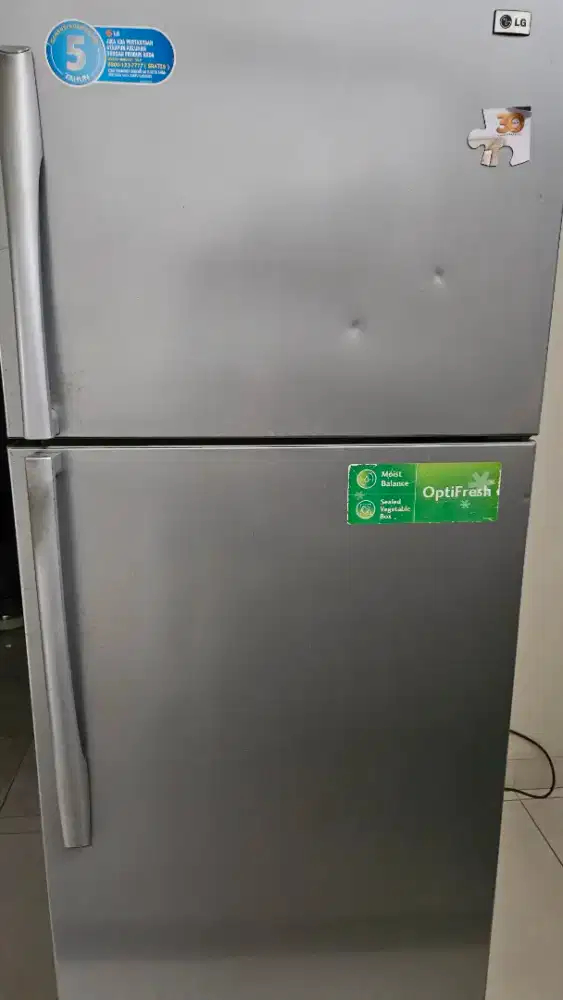 Bundling Kulkas LG 2 pintu & TV Panasonic 32