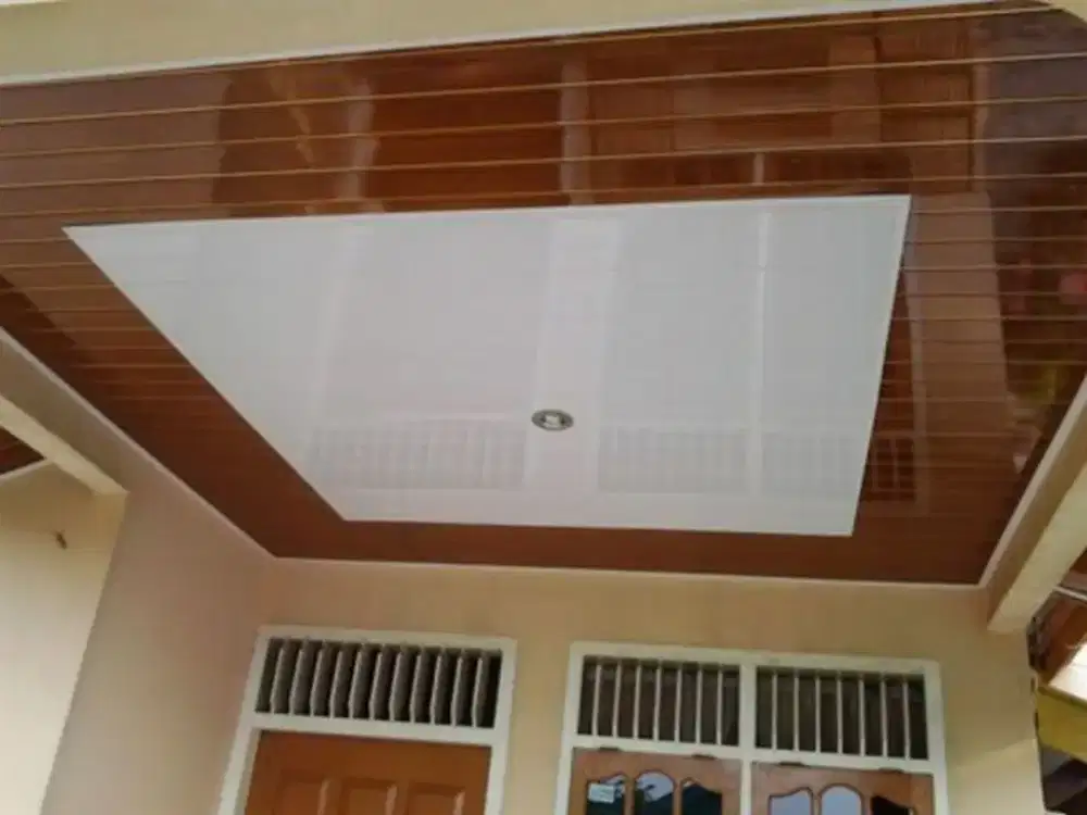 Jual dan pasang plavon pvc WPC kanopi dll