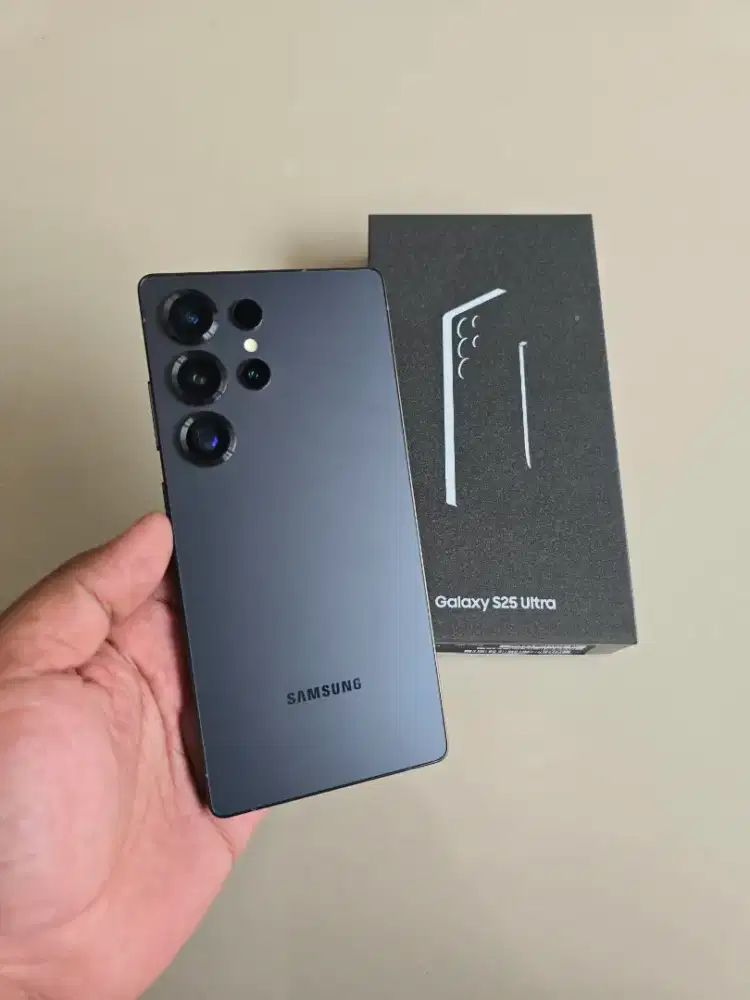 Samsung S25 Ultra 512gb 5G Jetblack SEIN Resmi Fullset Mulus Murah