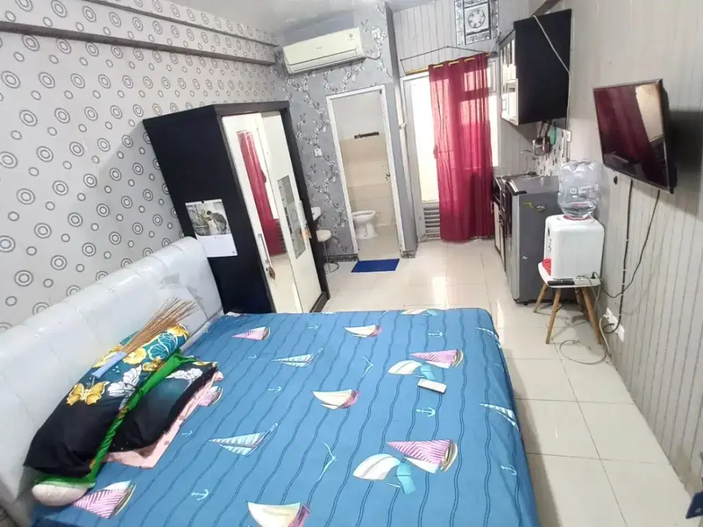 Sewa Apartemen grand emerald lt 2 studio room full furnished