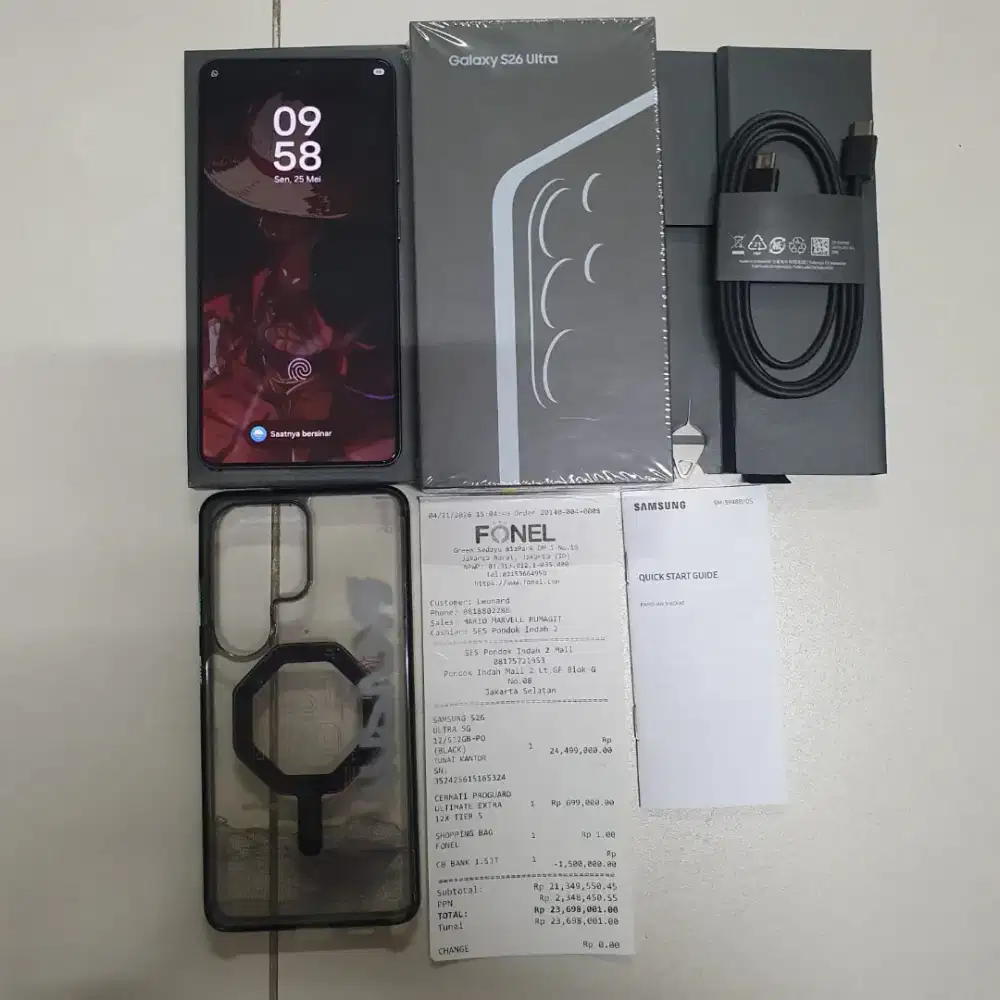 Samsung S26 Ultra 12/512gb SEIN Black