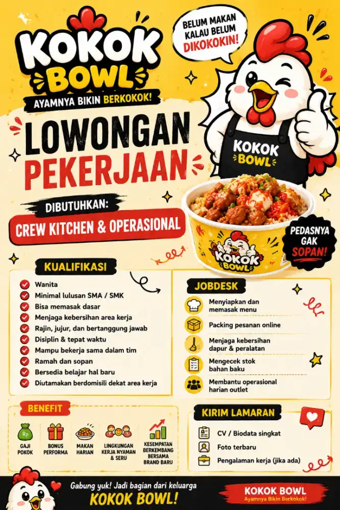 CREW KITCHEN & OPERASIONAL