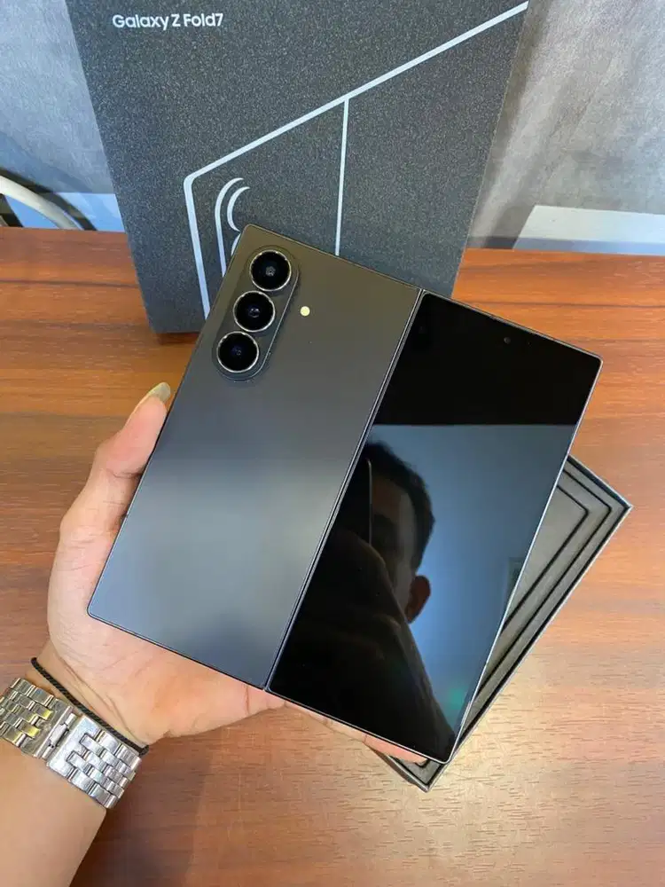 Samsung Galaxy Z Fold7 12/256GB Black Sein Garansi On 14/07/2026
