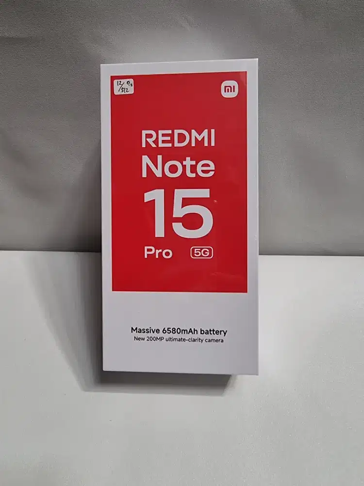 Xiaomi Redmi Note 15Pro 5g 12/512 Baru