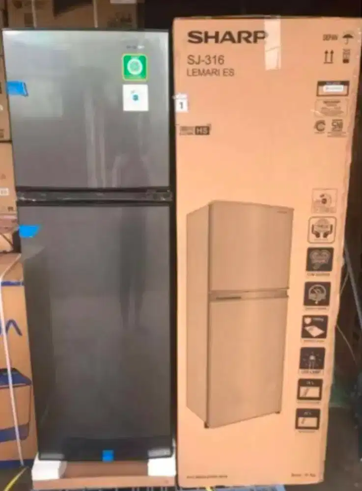 Kulkas Sharp SJ 316 hs