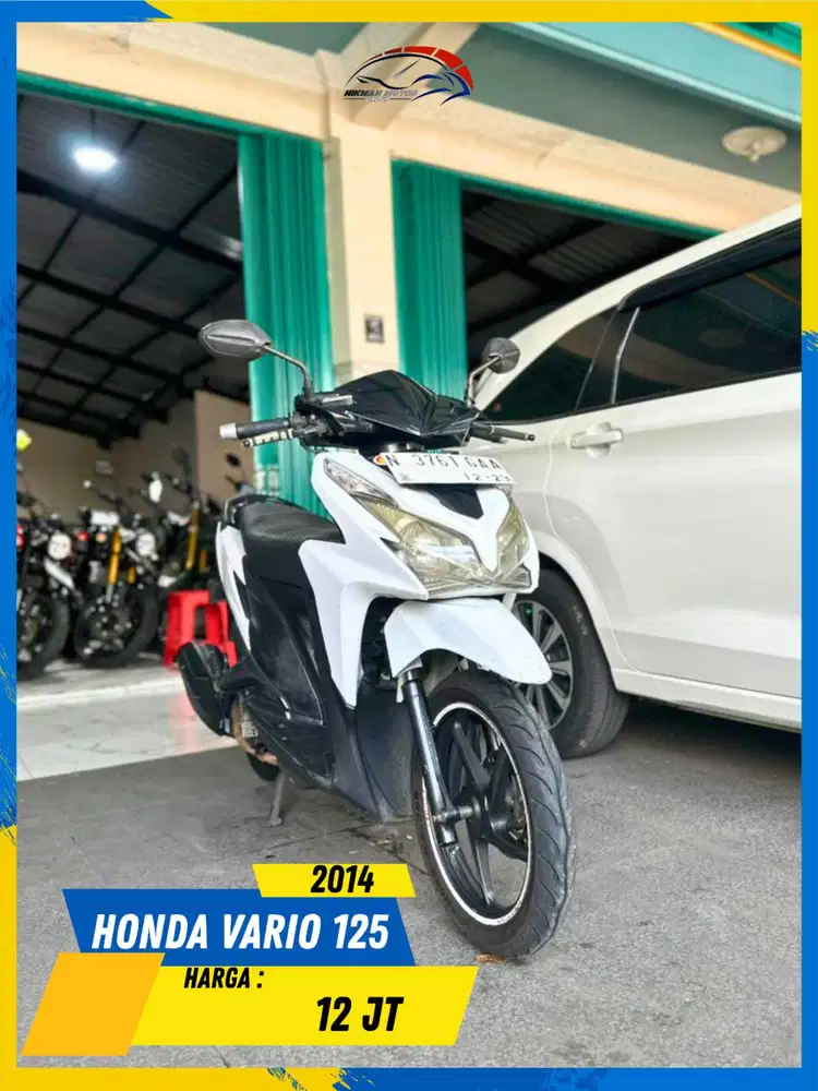 HONDA VARIO 125 2014 MURAH BERKUALITAS HIKMAH MOTOR KEPUH MALANG