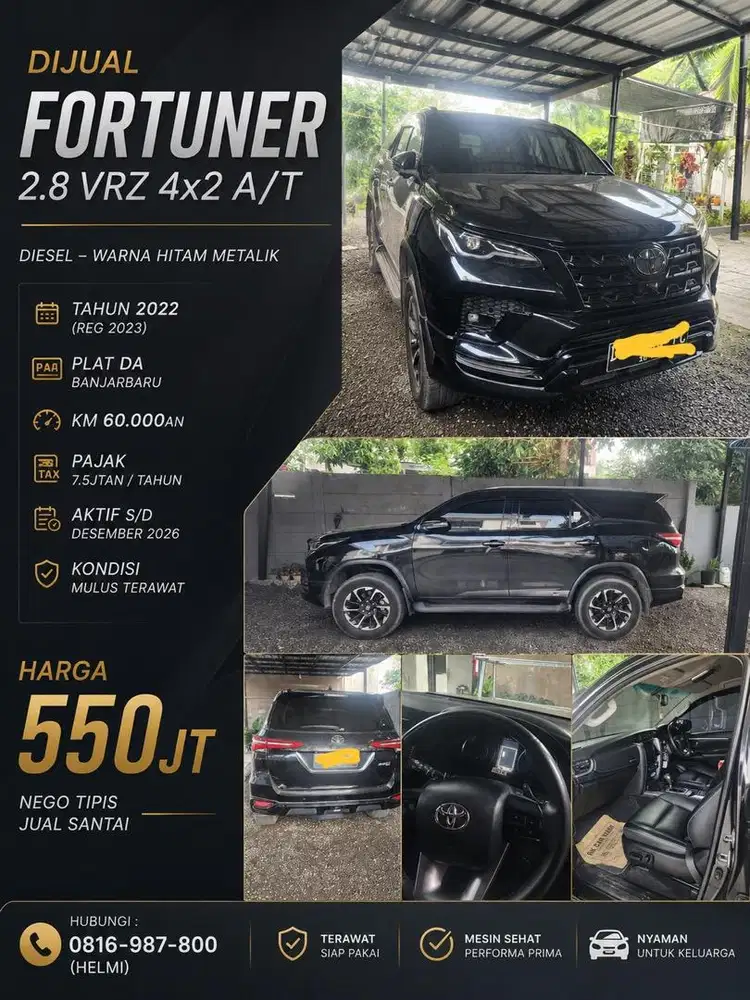 Toyota Fortuner 2.8 VRZ 4x2 AT 2023