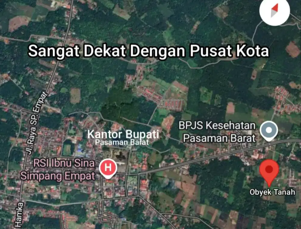 Dijual Murah Tanah 3 SHM Langsung