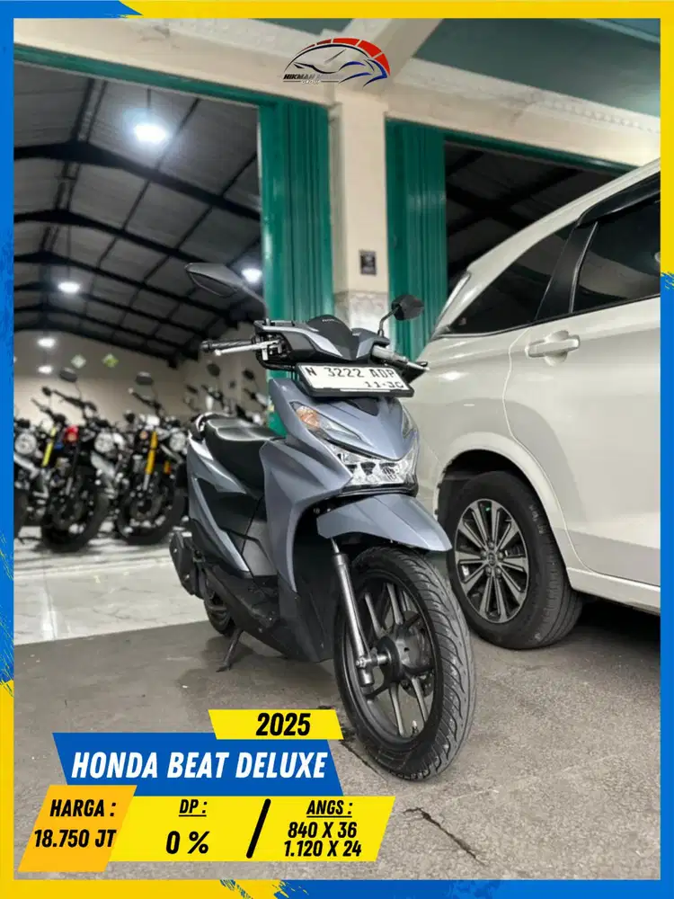 HONDA BEAT DELUXE 2025 MANTAP MASZEHH HIKMAH MOTOR KEPUH MALANG