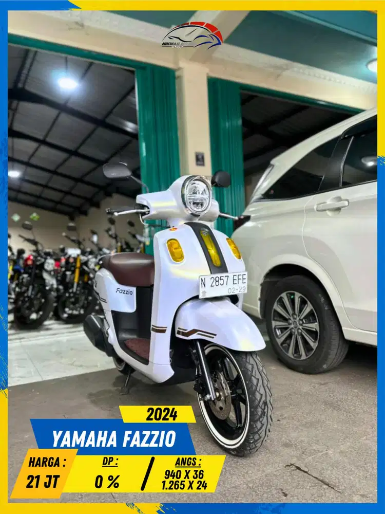 YAMAHA FAZZIO 2024 MONGGO NEGO LURR HIKMAH MOTOR KEPUH MALANG