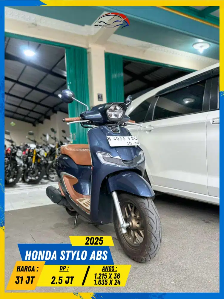 HONDA STYLO ABS 2025 LIKE NEW BOSSKU HIKMAH MOTOR KEPUH MALANG